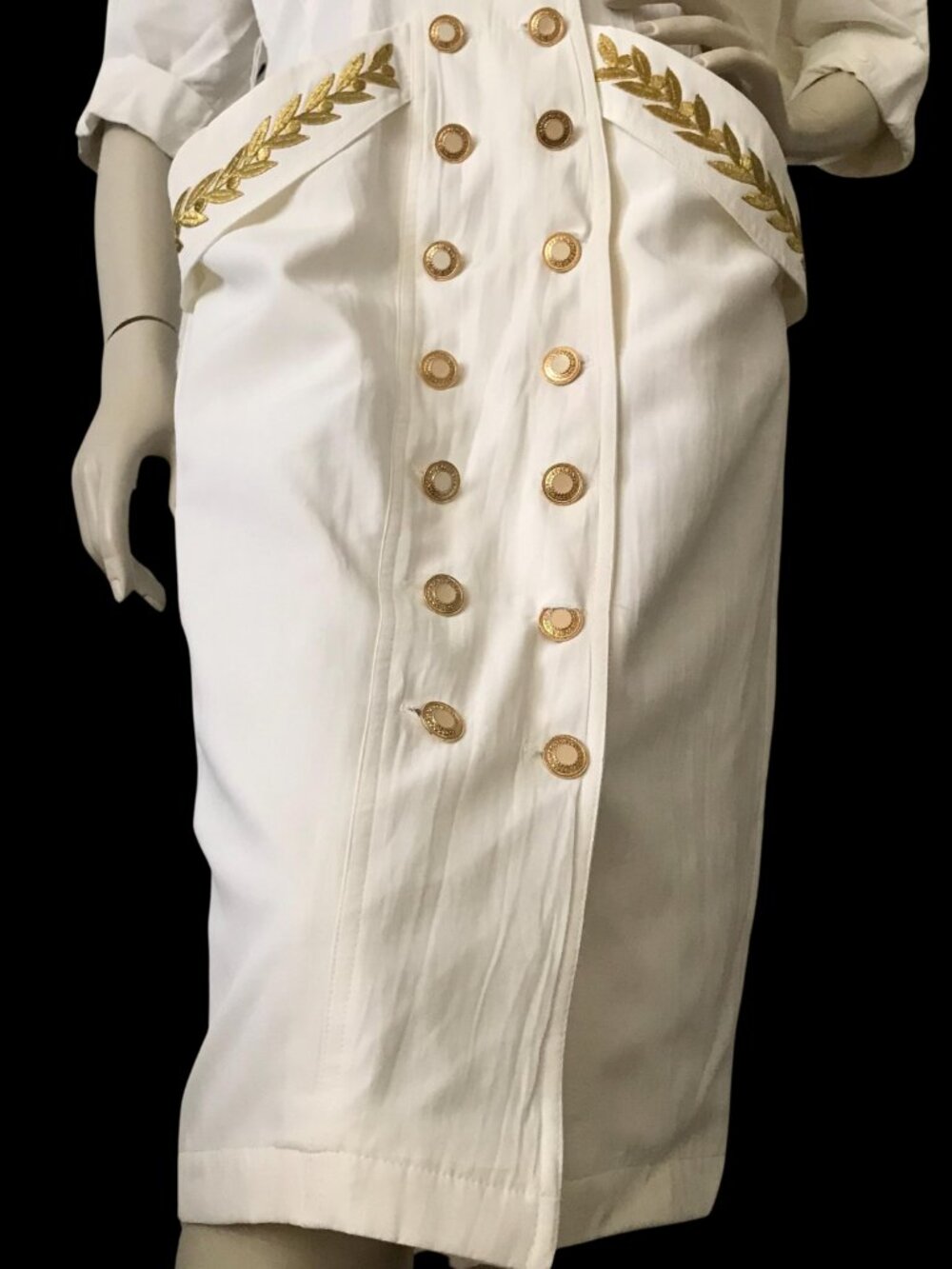 Vintage sailor, pinup girl style dress. - Picture 5 of 5